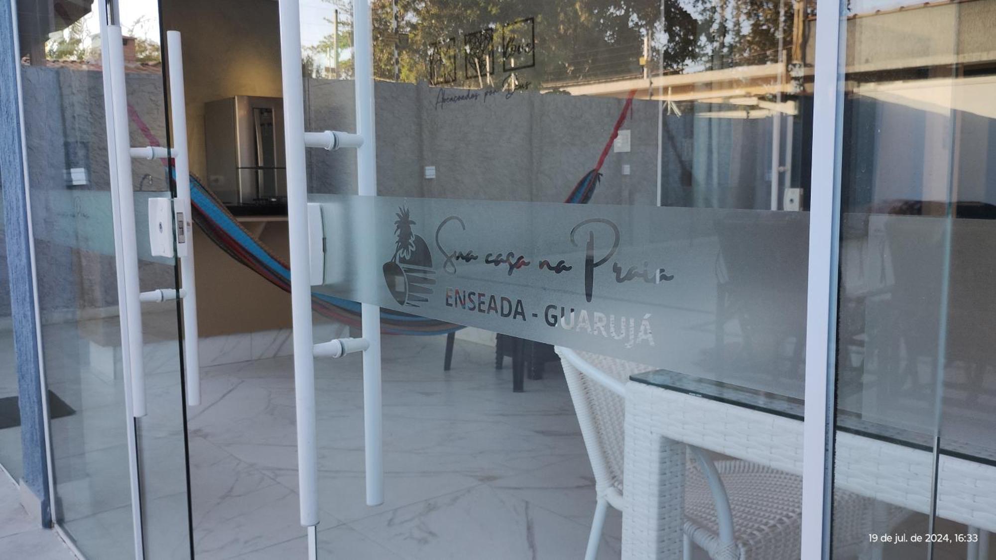 Casa Com Piscina E Hidromassagem Praia Enseada. Γκουαρούχα Εξωτερικό φωτογραφία