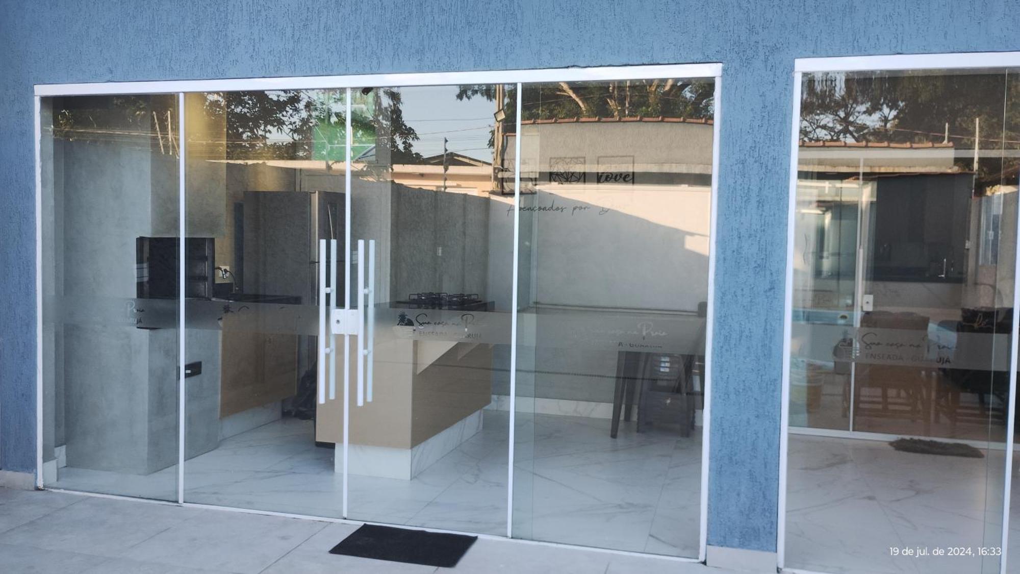 Casa Com Piscina E Hidromassagem Praia Enseada. Γκουαρούχα Εξωτερικό φωτογραφία