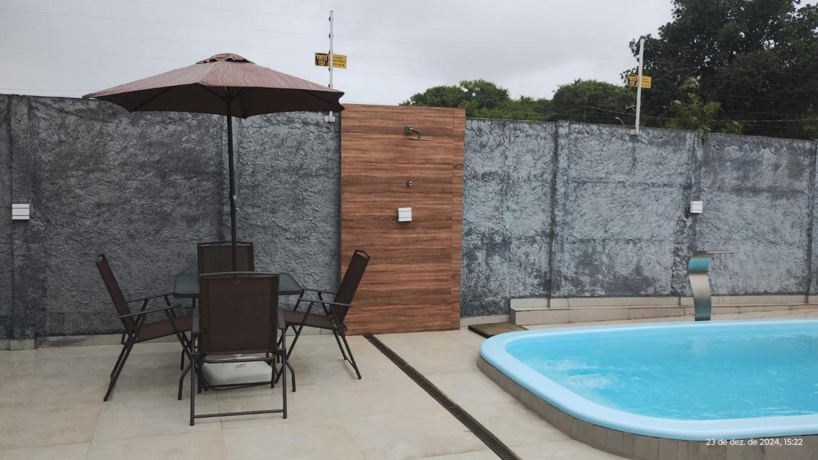 Casa Com Piscina E Hidromassagem Praia Enseada. Γκουαρούχα Εξωτερικό φωτογραφία